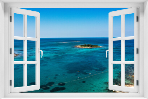 Fototapeta Naklejka Na Ścianę Okno 3D - Kroatien Insel