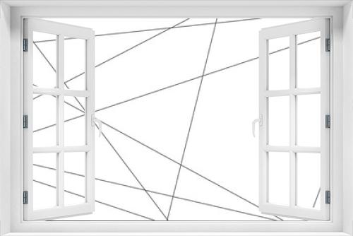 Fototapeta Naklejka Na Ścianę Okno 3D - Abstract luxury premium shiny random chaotic square and triangle wave lines background. Vector, illustration