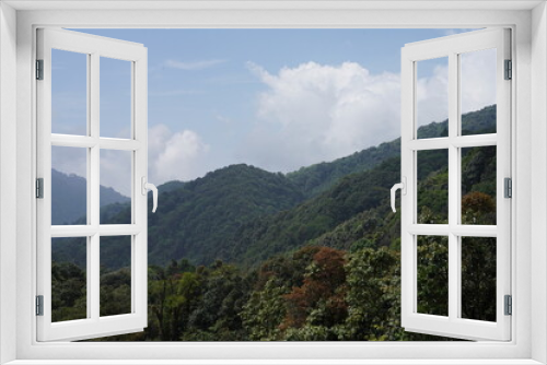 Fototapeta Naklejka Na Ścianę Okno 3D - Lifestyle in remote Bhutan - sustainable energy solutions