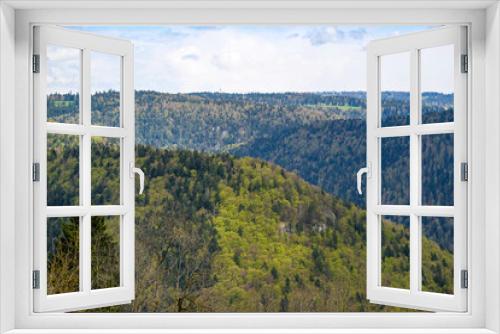 Fototapeta Naklejka Na Ścianę Okno 3D - Paysage de montagne en été