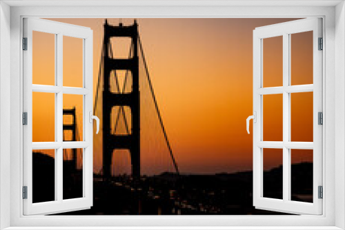 Fototapeta Naklejka Na Ścianę Okno 3D - Golden Gate bridge San Francisco