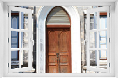 Fototapeta Naklejka Na Ścianę Okno 3D - church gate