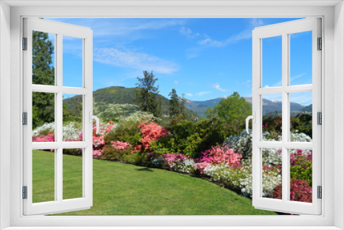 Fototapeta Naklejka Na Ścianę Okno 3D - Beautiful garden