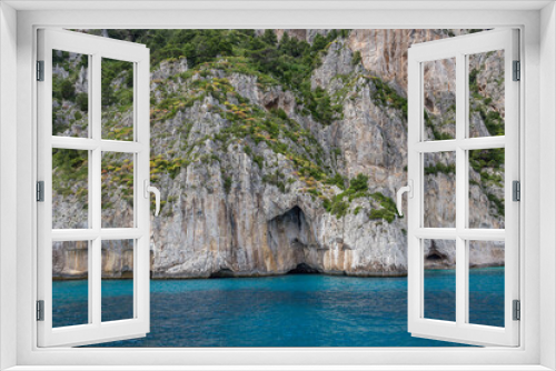 Fototapeta Naklejka Na Ścianę Okno 3D - Küstenlandschaft von Capri, Italien,
