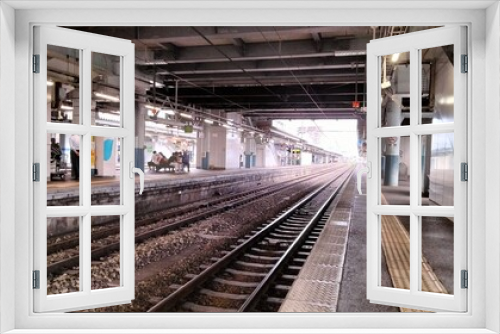 Fototapeta Naklejka Na Ścianę Okno 3D - JR Matsumoto Station, Nagano, Japan
