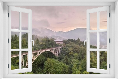 Fototapeta Naklejka Na Ścianę Okno 3D - Gero hot spring town, Gifu, Japan