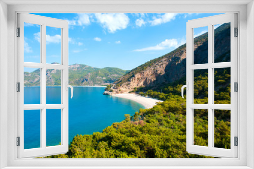 Fototapeta Naklejka Na Ścianę Okno 3D - Sea and mountain views Turkey
