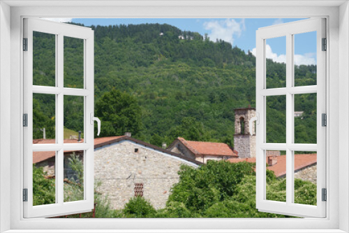 Fototapeta Naklejka Na Ścianę Okno 3D - Metra, historic village in Tuscany