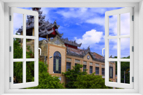 Fototapeta Naklejka Na Ścianę Okno 3D - Library and Museum of Mandalay City.