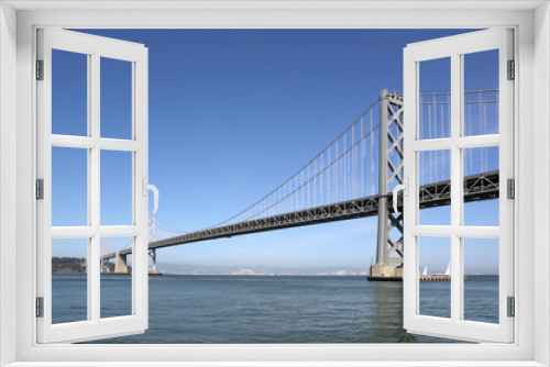 Fototapeta Naklejka Na Ścianę Okno 3D - Oakland Bay Bridge in San Francisco