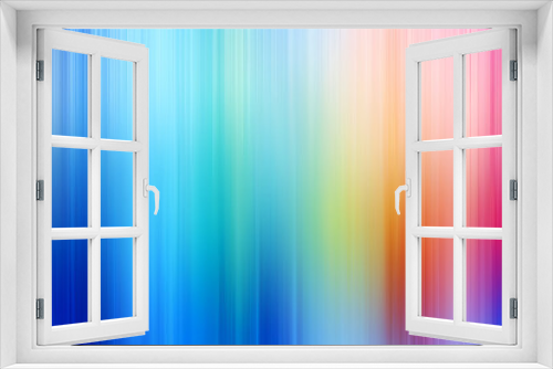 AI Generated, multi-colored abstract background, smooth lines, waves, rainbow color,