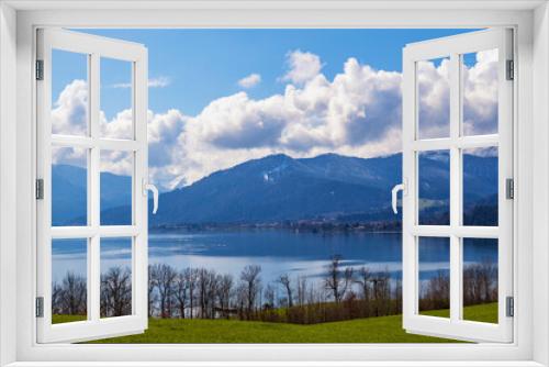 Fototapeta Naklejka Na Ścianę Okno 3D - Majestic Lakes - Tegernsee
