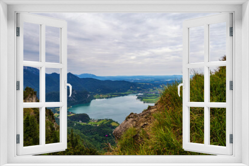 Fototapeta Naklejka Na Ścianę Okno 3D - Majestic Lakes - Kochelsee
