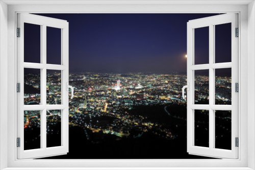 Fototapeta Naklejka Na Ścianę Okno 3D - 서울풍경