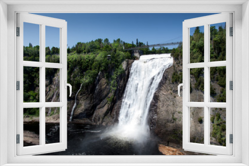 Fototapeta Naklejka Na Ścianę Okno 3D - Montmorency Falls, Quebec, Canada