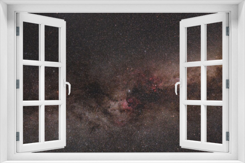 Fototapeta Naklejka Na Ścianę Okno 3D - Milky Way panorama from Crete, 