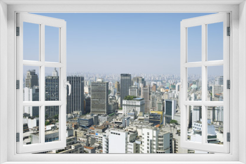Fototapeta Naklejka Na Ścianę Okno 3D - Sao Paulo Brazil Cityscape Skyline