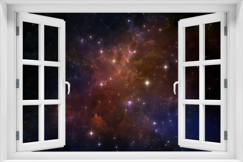Fototapeta Naklejka Na Ścianę Okno 3D - Inner Life of Space