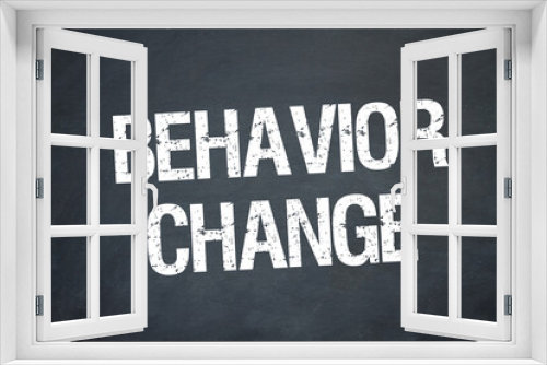 behavior change	
