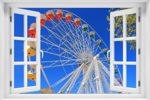 Fototapeta Naklejka Na Ścianę Okno 3D - Grande roue de la Rochelle