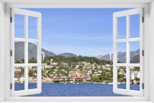 Fototapeta Naklejka Na Ścianę Okno 3D - Ascona, Altstadt, Seeufer, Lago Maggiore, Tessin, Schweiz