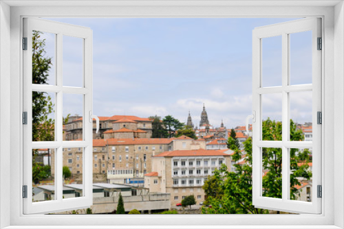 Fototapeta Naklejka Na Ścianę Okno 3D - Santiago De Compostela