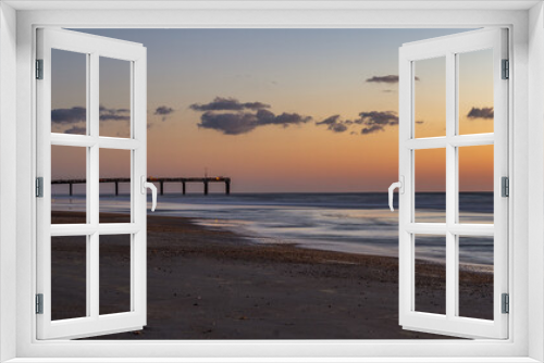 Fototapeta Naklejka Na Ścianę Okno 3D - sunrise at the beach