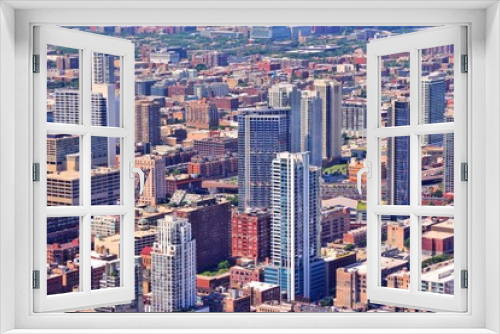 Fototapeta Naklejka Na Ścianę Okno 3D - Chicago, USA
