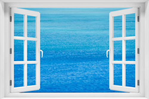 Fototapeta Naklejka Na Ścianę Okno 3D - Deep blue sea on a sunny day the Caribbean Sea, Bahamas, North Atlantic Ocean, travel destination