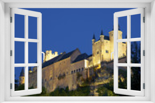Fototapeta Naklejka Na Ścianę Okno 3D - Alcazar of Segovia