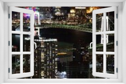 Fototapeta Naklejka Na Ścianę Okno 3D - Minato ku and rainbow bridge in Tokyo