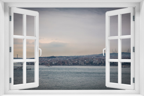 Fototapeta Naklejka Na Ścianę Okno 3D - Asian side of Istanbul