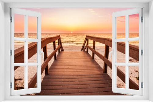 Fototapeta Naklejka Na Ścianę Okno 3D - St Pete Beach sunset