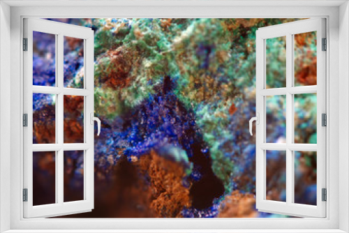 Fototapeta Naklejka Na Ścianę Okno 3D - Crystals. Extreme closeup