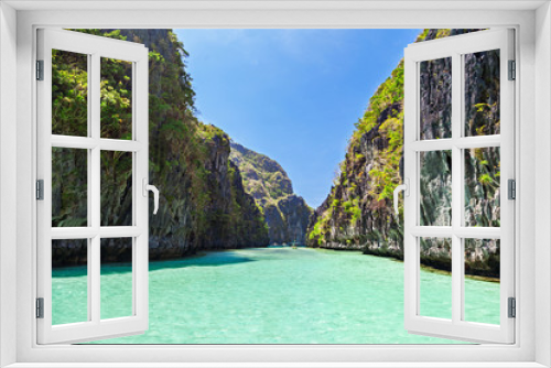 Fototapeta Naklejka Na Ścianę Okno 3D - Lagoon