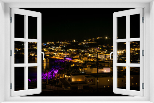 Fototapeta Naklejka Na Ścianę Okno 3D - Mykonos, Grèce