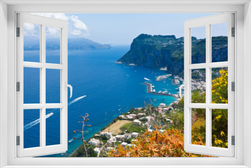 Fototapeta Naklejka Na Ścianę Okno 3D - Marina Grande, Capri island, Italy