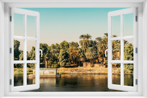 Fototapeta Naklejka Na Ścianę Okno 3D - Travel Egypt Nile Cruise
