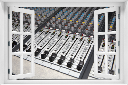 Audio Mixing panel