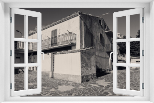 Fototapeta Naklejka Na Ścianę Okno 3D - borgo di colobraro
