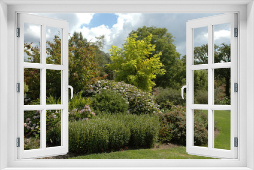 Fototapeta Naklejka Na Ścianę Okno 3D - Jardin botanique de Rospico; region Bretagne; Nevez; 29, Finistere, France