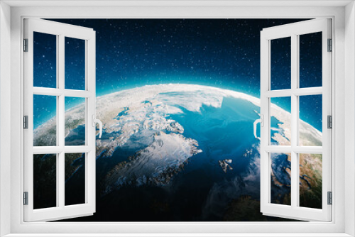 Fototapeta Naklejka Na Ścianę Okno 3D - Planet Earth Arctic, north
