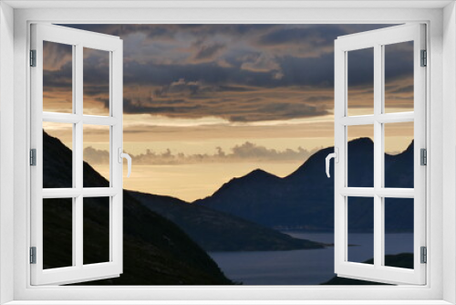 Fototapeta Naklejka Na Ścianę Okno 3D - Senja Norwegen Norge