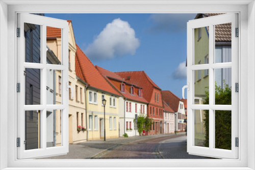 Fototapeta Naklejka Na Ścianę Okno 3D - Altstadt Malchow in Mecklenburg