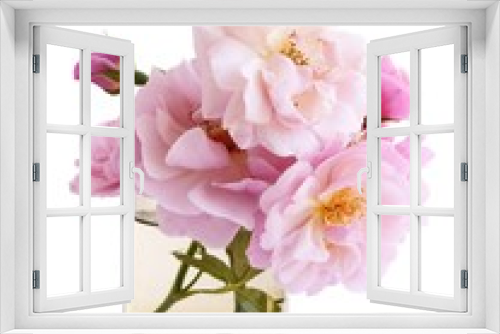 Fototapeta Naklejka Na Ścianę Okno 3D - posy of pink roses