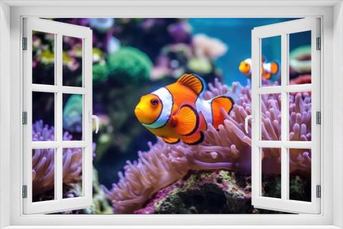 Fototapeta Naklejka Na Ścianę Okno 3D - fish in aquarium