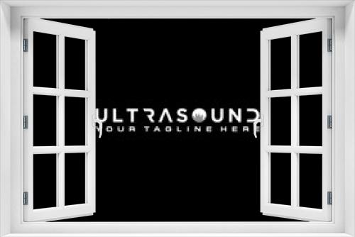 Ultra Sound Logo Sign Design