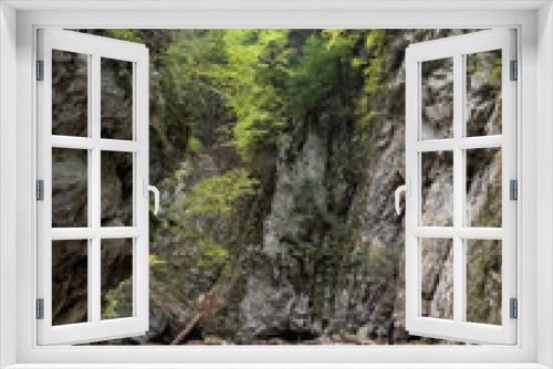 Fototapeta Naklejka Na Ścianę Okno 3D - Image from Cheile Oltetului gorge, Polovragi, Gorj, Romania