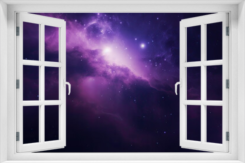 Dynamic Purple Gritty Space Cosmos Background