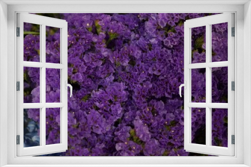 Fototapeta Naklejka Na Ścianę Okno 3D - purple flowers